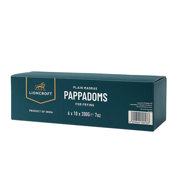 Lioncroft Plain Madras Pappadoms