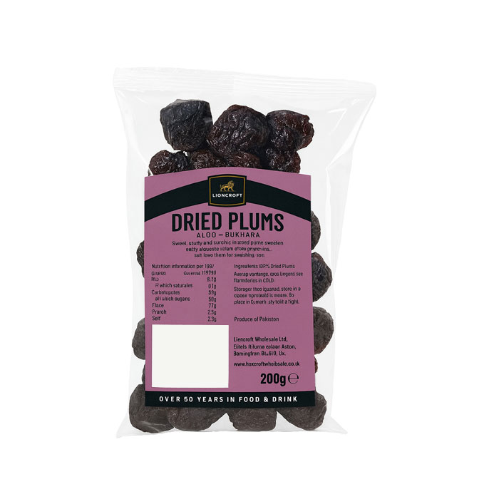 Lioncroft Dried Plum