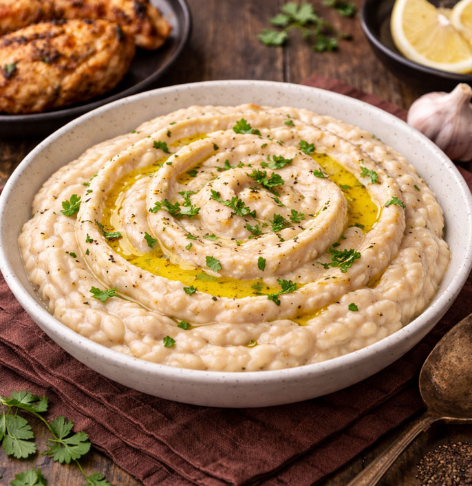 Creamy White Bean Mash