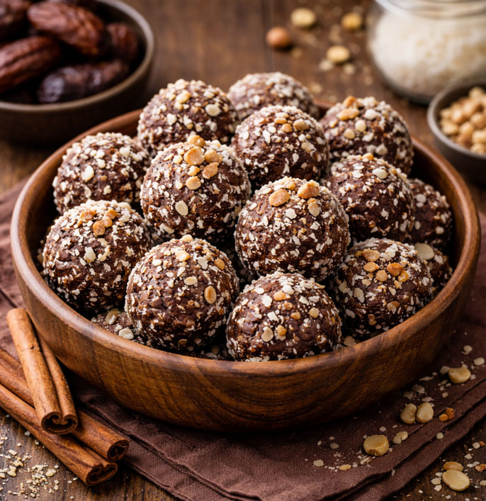 Spiced Date Energy Balls