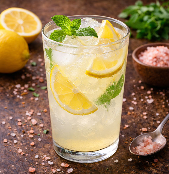 Pink Salt Lemonade