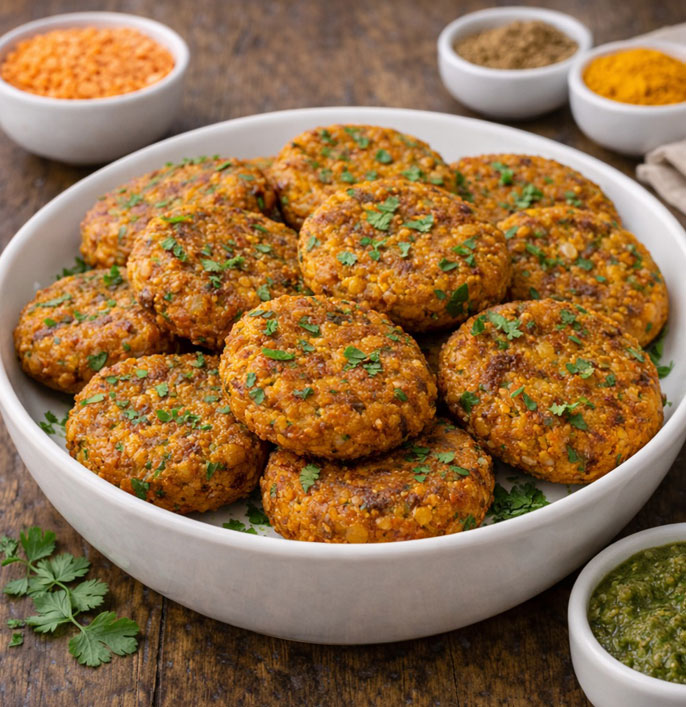 Red Lentil Patties