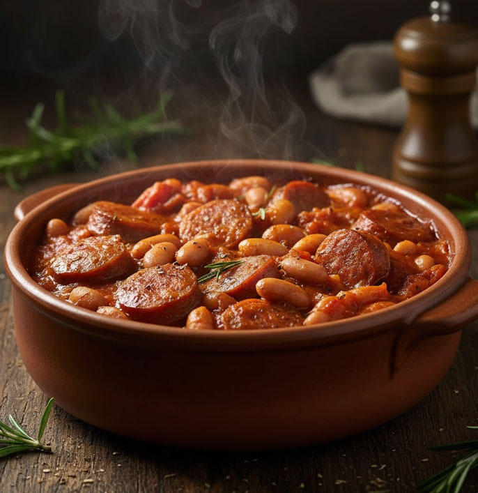 Bean & Sausage Casserole