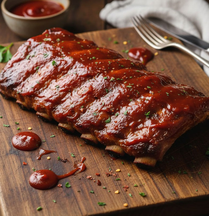 Ketchup BBQ Ribs