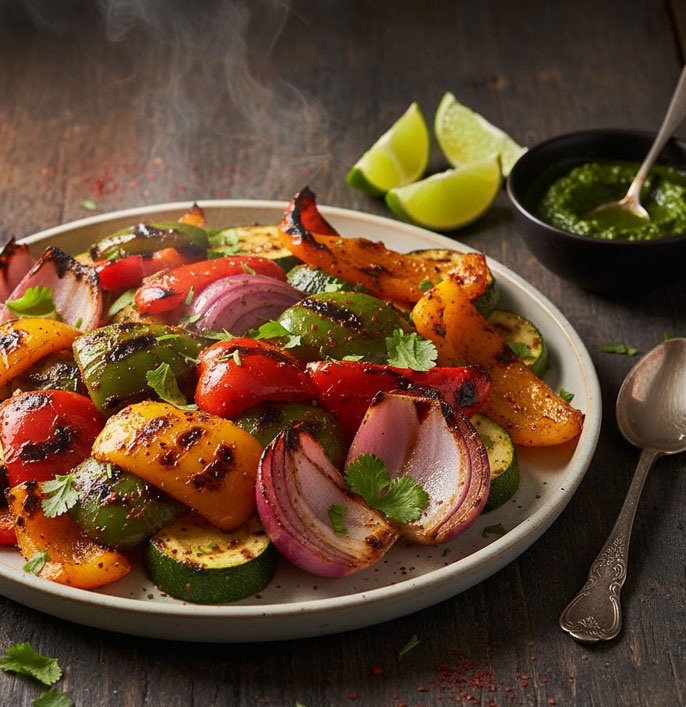 Tikka Grilled Vegetables